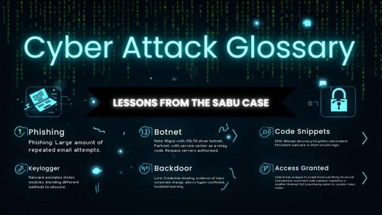 Cyber Attack Glossary Lessons from the Sabu Case