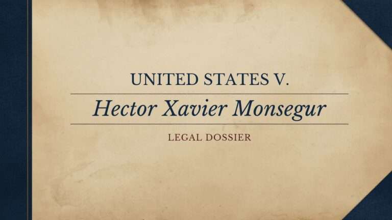 Legal Dossier United States v. Hector Xavier Monsegur (S1 11 Cr. 666)