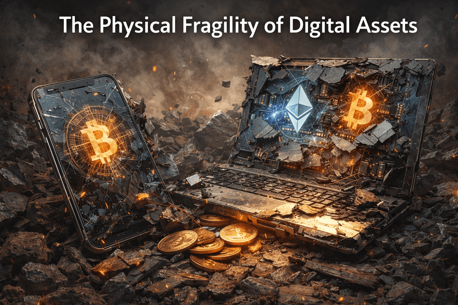The Physical Fragility of Digital Assets