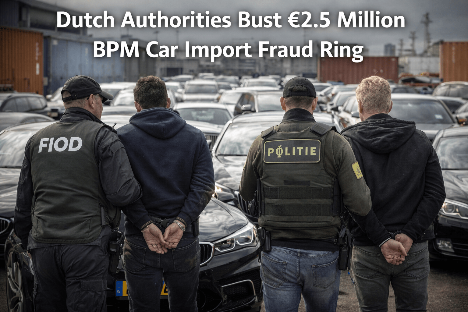 Dutch Authorities Bust €2.5 Million BPM Car Import Fraud Ring