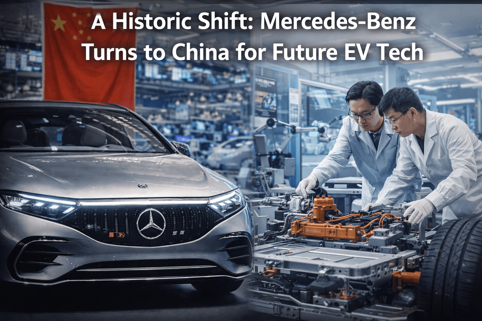 A Historic Shift: Why Mercedes-Benz Is Looking to China for Its Next-Generation EV Architecture