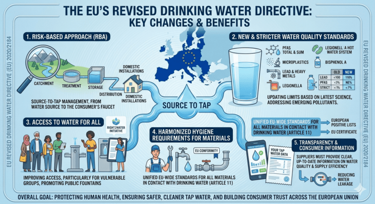 Europe's Tap Water Rules Have Finally Changed. Here's What the New Directive Actually Does